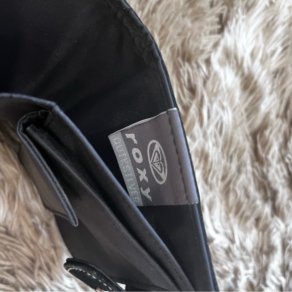Roxy Black Velvet Wallet with Silver Studs - Picture 5 of 6